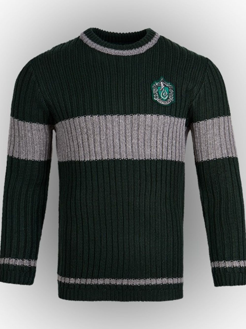 New with Tags Slytherin Quidditch Jumper Sweater Harry Potter Size S